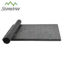 Black granite chopping board with rolling pin